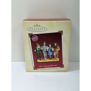 Hallmark Keepsake Ornament 2005 The Wizard of Oz Off to See the Wizard!